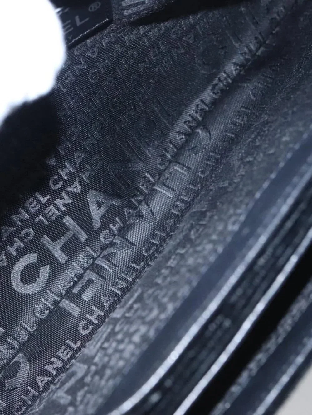 CHANEL brand	chanel color	black